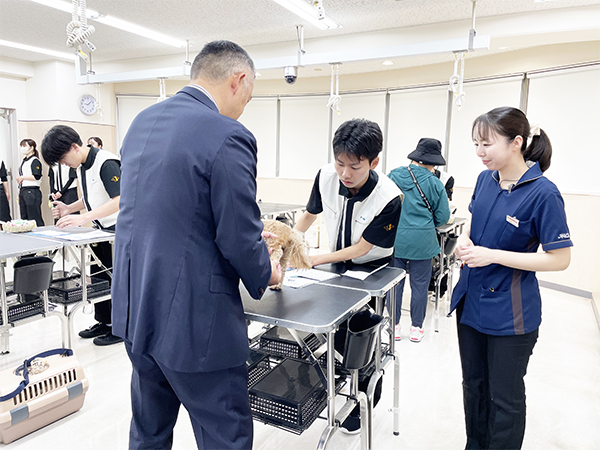 お客様をお迎えの準備！